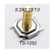 TS-1252 DIP Tact Μικροδιακόπτης 4 Pi...