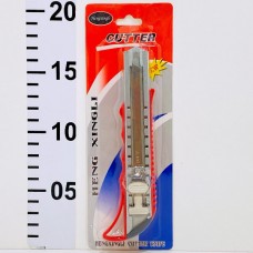 HENGXINGLI  Κόφτης Μαχαίρι Φαλτσέτα με Σπαστή Λάμα (15.5cm) (Πράσινο) (OEM)