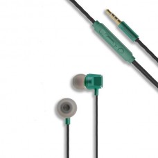 MINGGE M14 Ενσύρματα Μεταλλικά Handsfree Ακουστικά Με Μικρόφωνο (3.5mm) (Πράσινο) 
