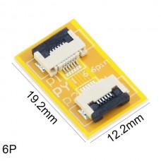 Πλακέτα  Επέκτασης/Σύνδεση Καλωδιοταινία 0.5mm Pitch (6 pin)  