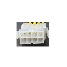 Καλώδιο Τροφοδοσίας Ρεύματος Μητρικής Πλακέτας 8 Pin PCI-E Θηλυκό Σε Διπλό 8 Pin (6 + 2 Pin) Αρσενικό 18AWG (21cm) (OEM)