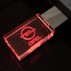 JASTER Στικάκι Μνήμης USB 2.0 “OPEL” (128GB) (Κόκκινο)
