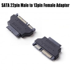 Προσαρμογέας Μετατροπέας SATA 22pin Αρσενικό σε 13pin Θηλυκό (ΟΕΜ)