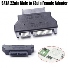Προσαρμογέας Μετατροπέας SATA 22pin Αρσενικό σε 13pin Θηλυκό (ΟΕΜ)