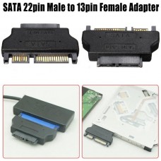 Προσαρμογέας Μετατροπέας SATA 22pin Αρσενικό σε 13pin Θηλυκό (ΟΕΜ)