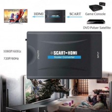 Μετατροπέας Scart σε HDMI με Μετασχηματιστή Ρεύματος (720P/1080P) (ΟΕΜ)