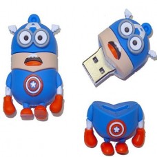 Minion Στικάκι Μνήμης USB 2.0 “Cpt America” (4GB)