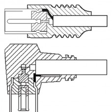 GOOBAY  Καλώδιο Κεραίας Αρσενικό σε Θηλυκό Γωνιακό (<70dB) (CCS) (1.5m) (Λευκό)