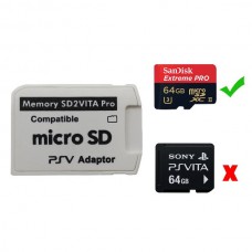 Μετατροπέας Κάρτας Σε Micro SD PS Vita για PSV1000, PSV2000 Henkaku 3.60 (Ver. 5.0) (OEM)
