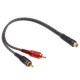 Καλώδιο Ήχου  Βίντεο 1 RCA θηλ...