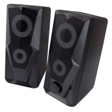 ESPERANZA  BAILA EGS103  Ενσύρματα Στερεοφωνικά Ηχεία 2.0 2x3W (2.0) (Μαύρο) (RGB)