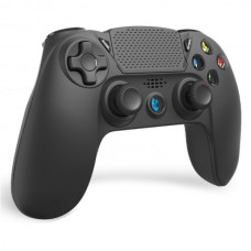 ROAR R300WB  Ασύρματο Χειριστήριο με Δόνηση για PS4 (Μαύρο)