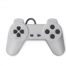 DATA FROG PS1 Κονσόλα Παιχνιδιών Τηλεόρασης Mini 8-bit 620 Ρετρό Παιχνιδιών (Λευκό) (OEM)