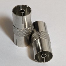 Coaxial Cable Coupler Female to Female (Metal) (OE...