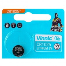 VINNIC Μπαταρία Λιθίου CR1025 DL1025...