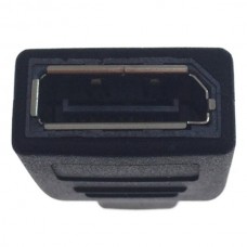 Προσαρμογέας Μετατροπέας Thunderbolt Mini DisplayPort DP Αρσενικό σε DisplayPort DP Θηλυκό 4k/60hz 144hz (Μαύρο) (OEM)