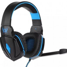 KOTION EACH G4000 Ενσύρματα USB Gaming Ακουστικά με Μικρόφωνο (3.5mm) (2.2m) (Μαύρο/Μπλε)