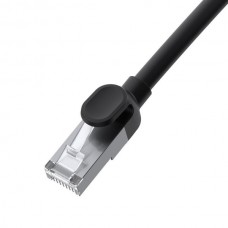 BASEUS PCWL-F01 Καλώδιο Δικτύου RJ45 Cat 6 26AWG 1000Mbps (0.5m) (Μαύρο)