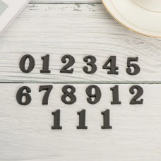 KIT  Επισκευής για Ρολόι Τοίχου (Αριθμητικό) (Μαύρο) (OEM)