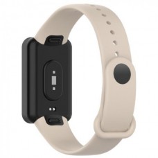 Ανταλλακτικό Λουράκι Σιλικόνης για Xiaomi Redmi Smart Band Pro (Ιβουάρ) (OEM)