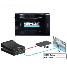 Μετατροπέας HDMI σε Scart με Μετασχηματιστή Ρεύματος (720P/1080P) (ΟΕΜ)