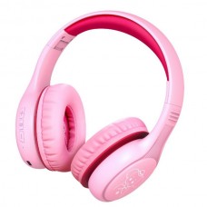 XO BE26 Παιδικά Ασύρματα Bluetooth Ακουστικά Κεφαλής (Ροζ)