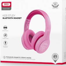 XO BE26 Παιδικά Ασύρματα Bluetooth Ακουστικά Κεφαλής (Ροζ)
