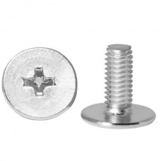 MTGATHER Βίδα για Επισκευή Laptop M3*5mm (Philips Επίπεδη Κεφαλή) (10τμχ) (Ασημί)