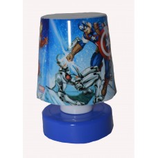 Επιτραπέζιο Παιδικό Φωτιστικό LED "Marvel" με Μπλε Βάση (OEM)