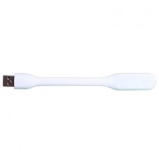 Mini Ευλύγιστο  USB LED (17cm) (1.3W) (Λευκό) (OEM)