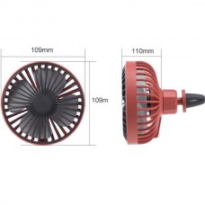 GXZ-F829 Φορητός Περιστρεφόμενος Ανεμιστήρας για το Σπίτι Γραφείο Αυτοκίνητο (Λευκό)