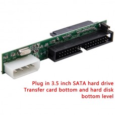 Προσαρμογέας Μετατροπέας SATA σε IDE 7+15Pin 2.5” 3.5” για ATA 133 100 HDD CD/DVD-ROM/RW (OEM)