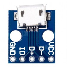 Μονάδα Τροφοδοσίας Ισχύος 5V MCU USB 2.0 Micro-B 5 Pin Αρσενικό 
