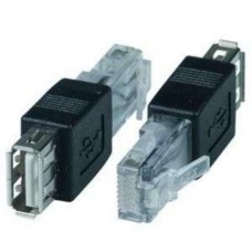 Προσαρμογέας Μετατροπέας Ethernet  USB 2.0 Standard-A Θηλυκό σε RJ45 Αρσενικό (OEM)