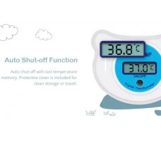 KFT-21 Θερμόμετρο Πιπίλας για Μωρό με Ψηφιακό Μετρητή Θερμοκρασίας LCD (Μπλε) (OEM)