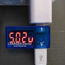 Συσκευή Ελέγχου Θύρας USB Με Ένδειξη Μονής Σειράς Τρέχουσας Τάσης Τροφοδοσίας 3V-7V (OEM)