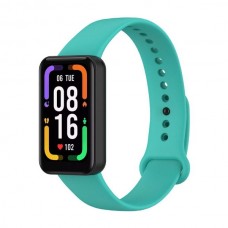 Ανταλλακτικό Λουράκι Σιλικόνης για Xiaomi Redmi Smart Band Pro (Γαλαζοπράσινο) (OEM)
