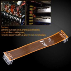 ASUS  Ευέλικτη Υποδοχή Σύνδεσης Γέφυρα για Nvidia Κάρτες Γραφικών PCI-E SLI 4.7" (10cm)