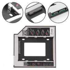 Caddy  Θήκη SATA 3 για 2o Σκληρό Δίσκο με Πρόσοψη & Led Ένδειξη (12.7mm) (OEM)