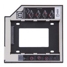 Caddy  Θήκη SATA 3 για 2o Σκληρό Δίσκο με Πρόσοψη & Led Ένδειξη (12.7mm) (OEM)