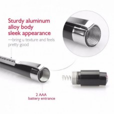 Στυλό LED Φακός για τον Γιατρό EMT Έκτακτης Ανάγκης Ιατρικός Μετρητής (Ασημί) (OEM)