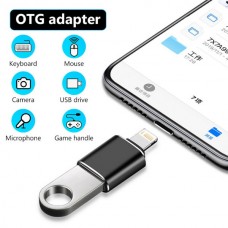 Προσαρμογέας Μετατροπέας OTG Lightning σε USB 3.0 για iPhone 11 12 13 14 Pro X XS Max XR iPad (Κόκκινο)