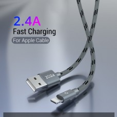 PZOZ MFI Καλώδιο Κορδόνι Συγχρονισμού Δεδομένων/Γρήγορης Φόρτισης για iPhone iPad (2.4A) (0.5m) (Μπλε)