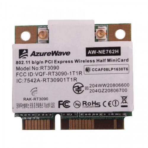 AZUREWAVE AW-NE762H Mini PCIe Ασύρματη WiFi Κάρτα RT3090 802.11BGN 150M