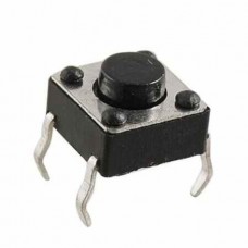 DIP Tact Μικροδιακόπτης 4 Pin DC 12V 0.5A (6x6x4.3mm) (OEM)