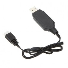 USB Καλώδιο Φόρτισης Μπαταρίας για WLToys V912 V913 MJX F45 F49 T40C T23 (7.4V) (OEM)