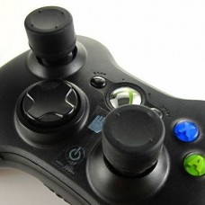 Σιλικόνη  Κάλυμμα για Χειριστήριο PS5 PS4 PS3 PS2 Xbox One/360 Nintendo Switch Pro Μέγεθος Νο.4 (2τμχ) (Μαύρο) (OEM) 