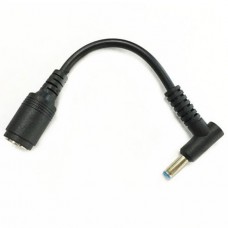 Μετατροπέας Καλώδιο Φόρτισης Συνεχούς Ρεύματος DC 7,4mm σε 4,5mm για HP & Dell (Μπλε) (OEM)